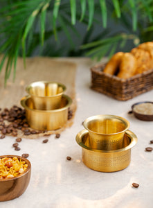 Brass Filter Coffee Set