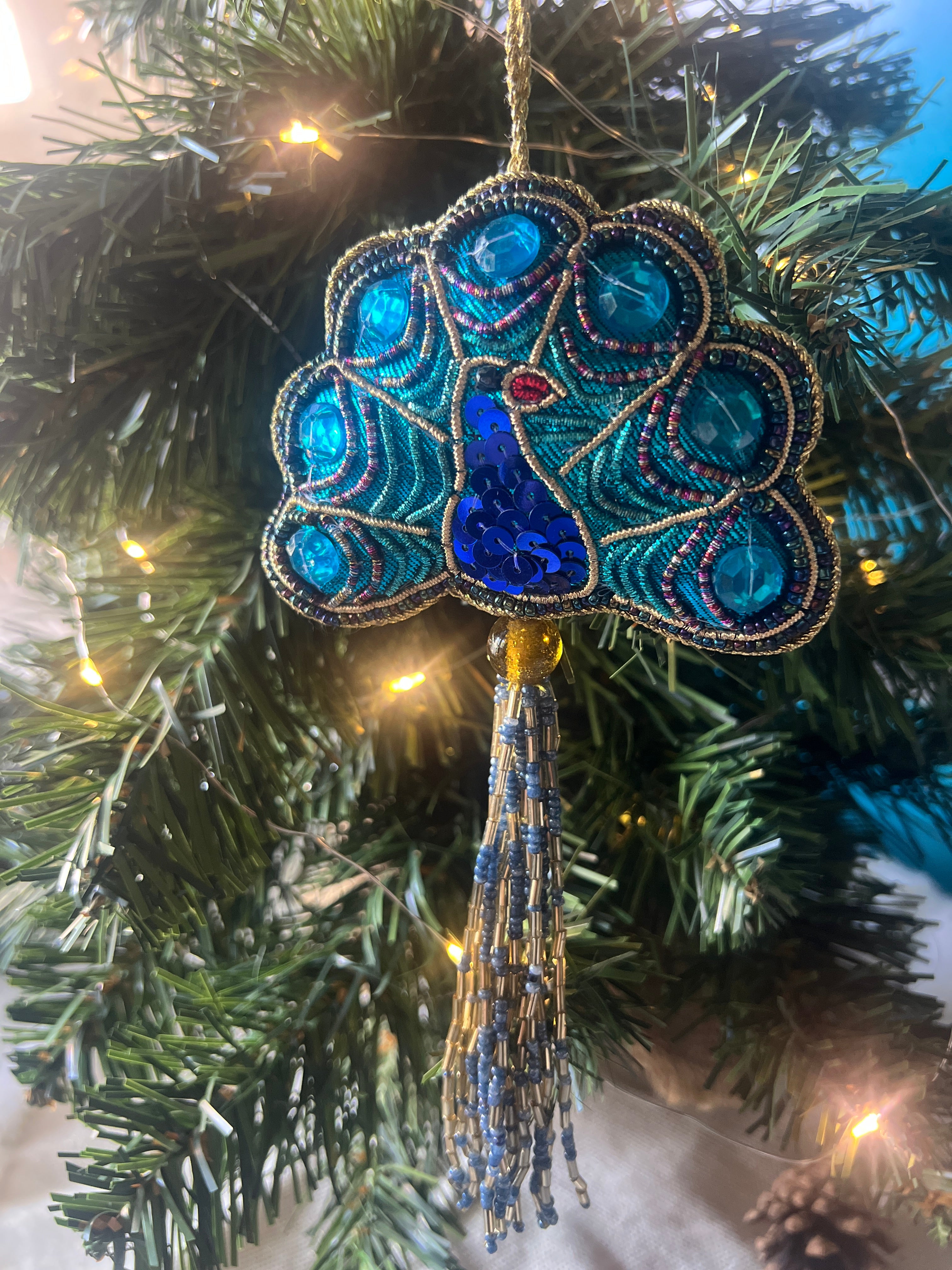 Peacock Ornament